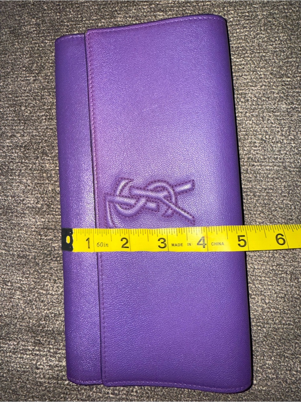 Yves Saint Laurent Belle De Jour Flap Clutch Purse - Picture 14 of 15